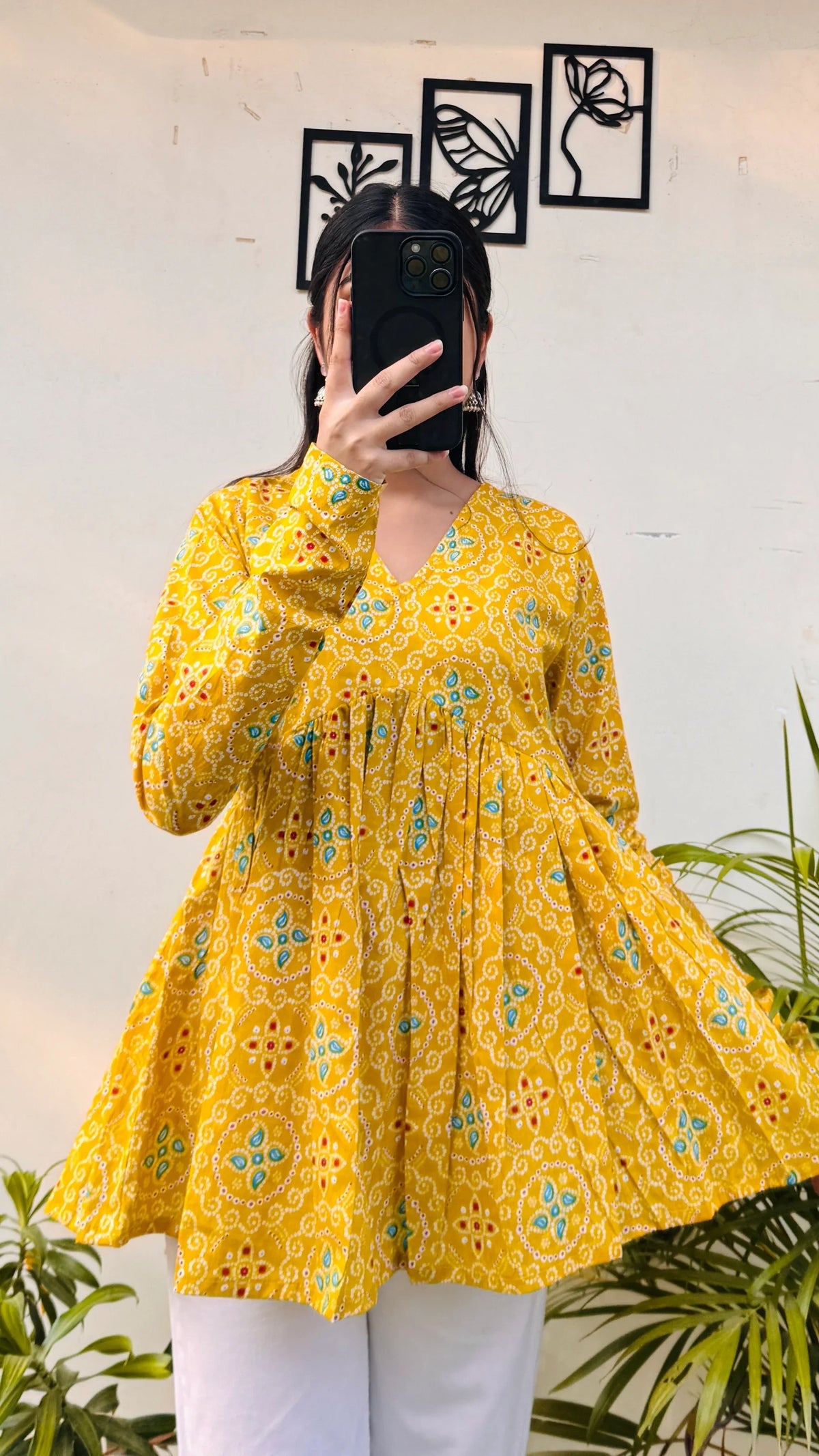 Bestselling Pure Cotton Peplum Kurti