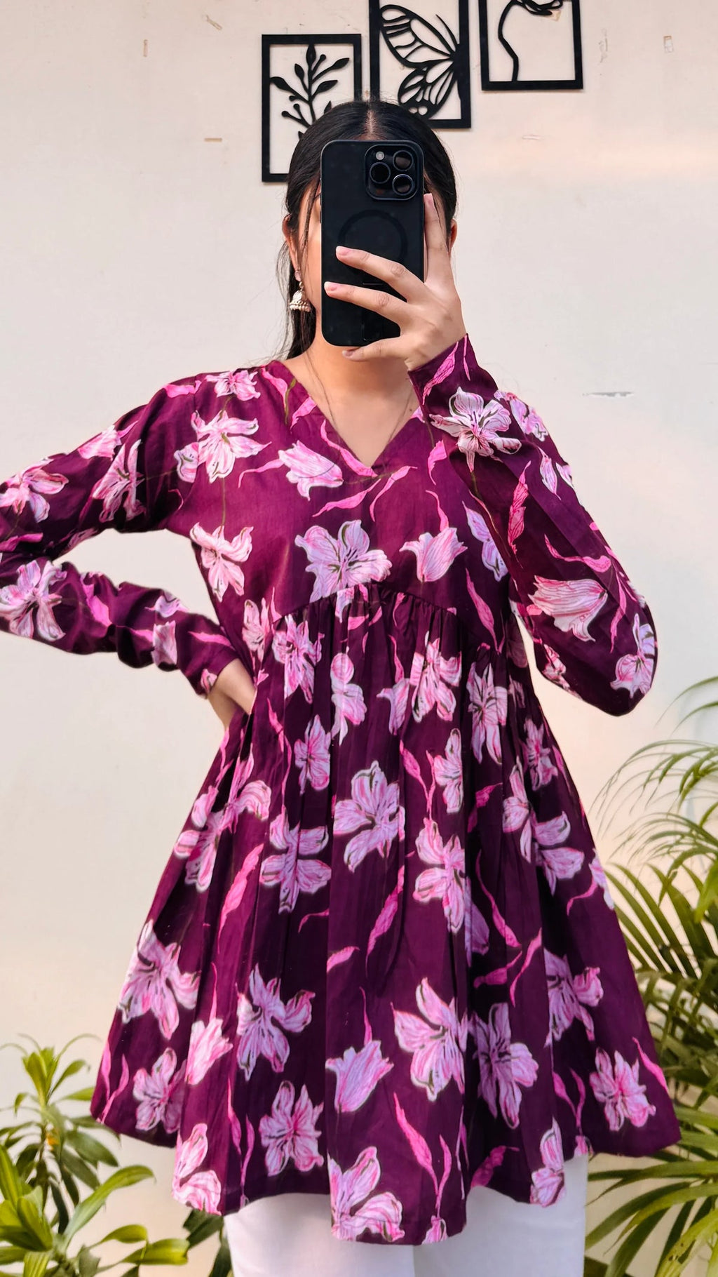 Bestselling Pure Cotton Peplum Kurti