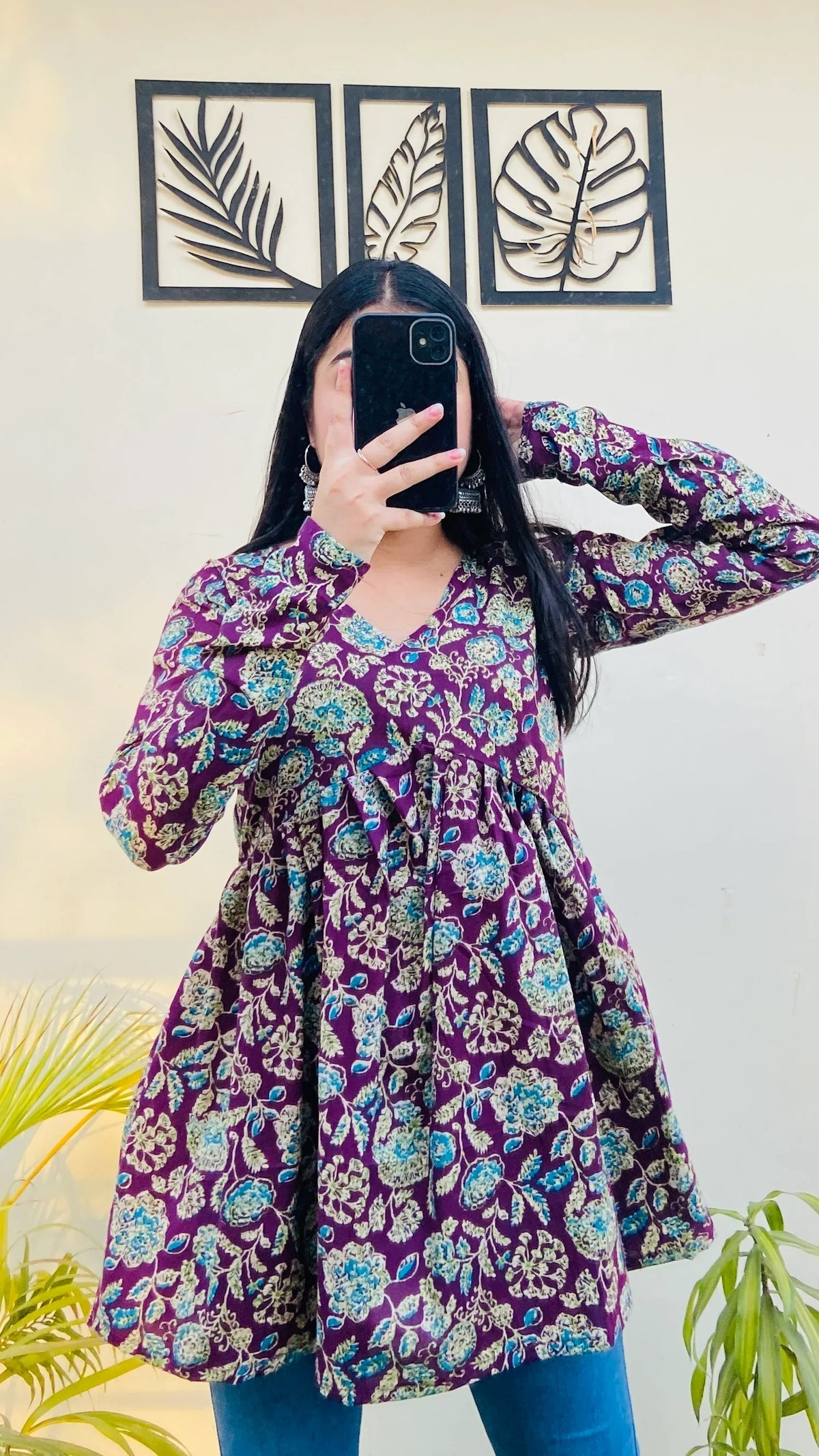 Bestselling Pure Cotton Peplum Kurti