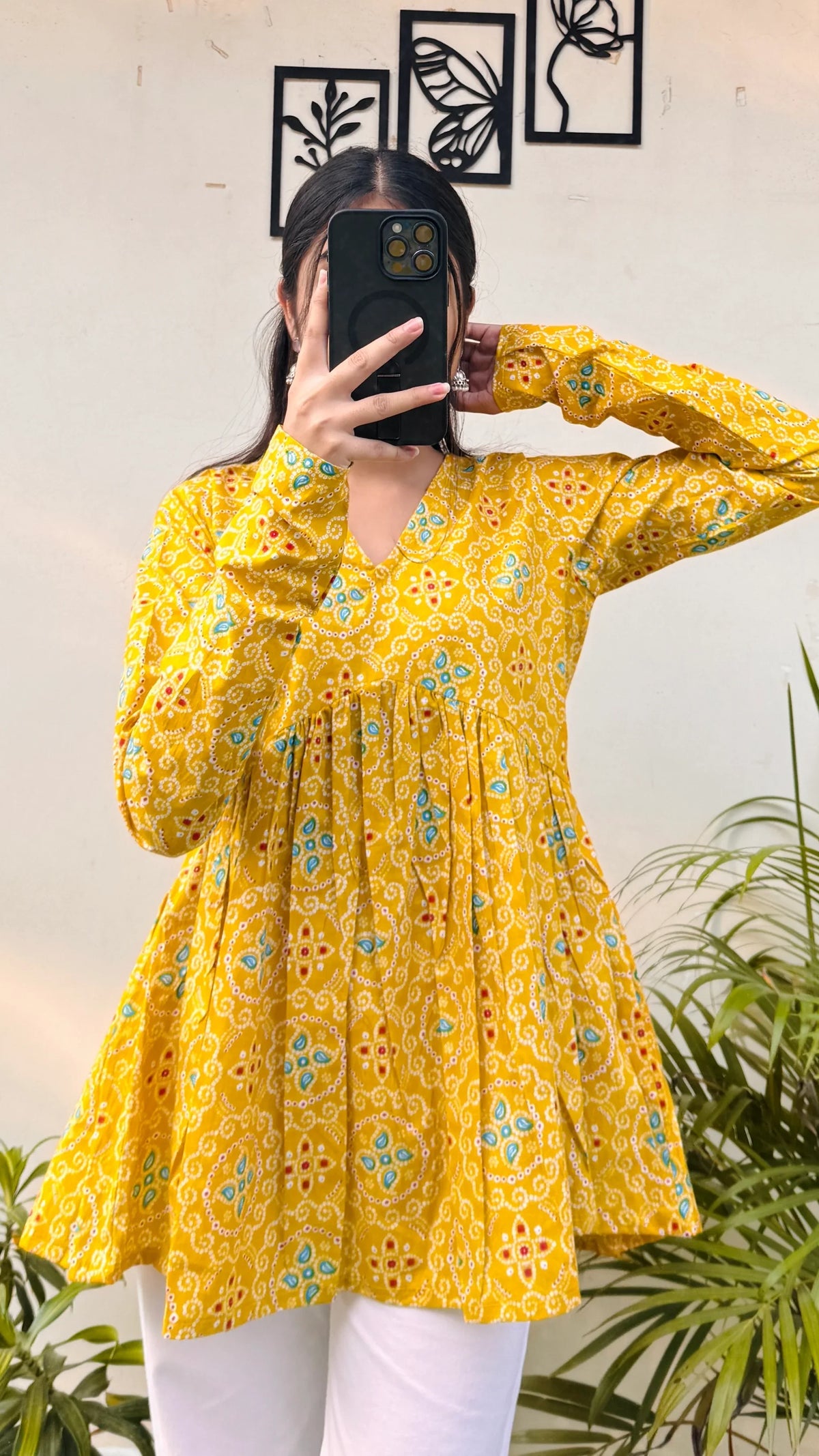 Bestselling Pure Cotton Peplum Kurti