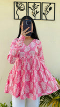 Bestselling Pure Cotton Peplum Kurti