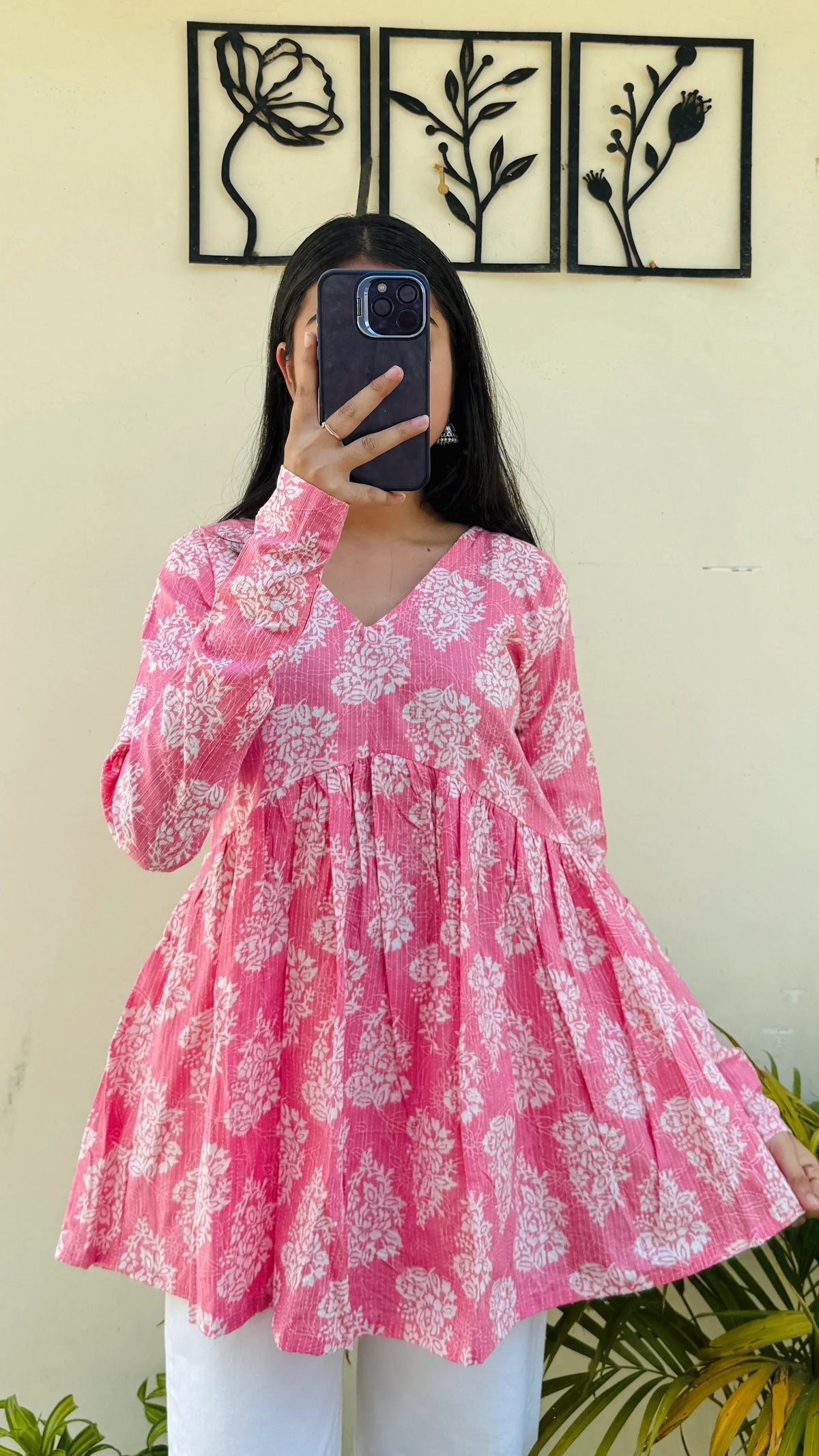 Bestselling Pure Cotton Peplum Kurti
