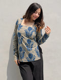 Trending Square Neck Corset Back Kurti