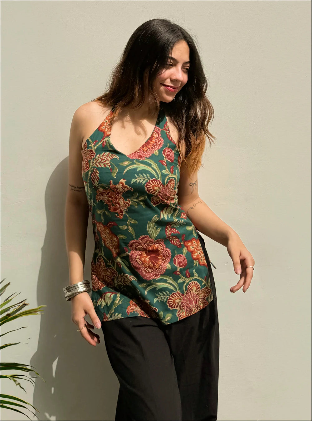 Bestselling Halter Neck Sleevless Kurti