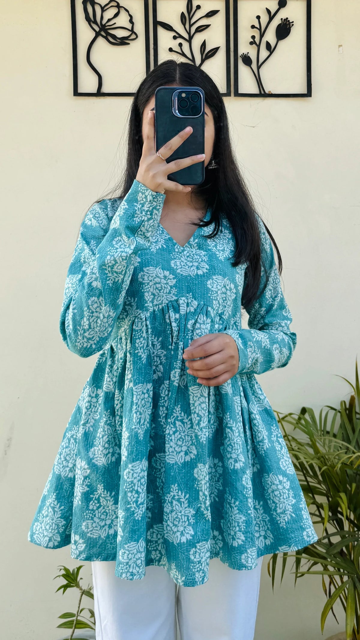 Bestselling Pure Cotton Peplum Kurti
