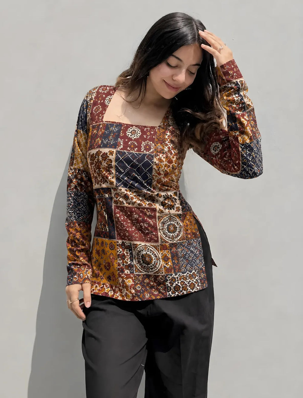 Bestselling Square Neck Kurti