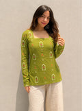Bestselling Square Neck Corset Back Kurti