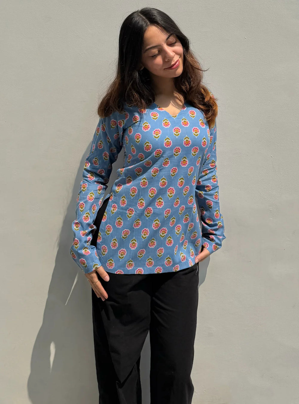 Trending V Neck Kurti
