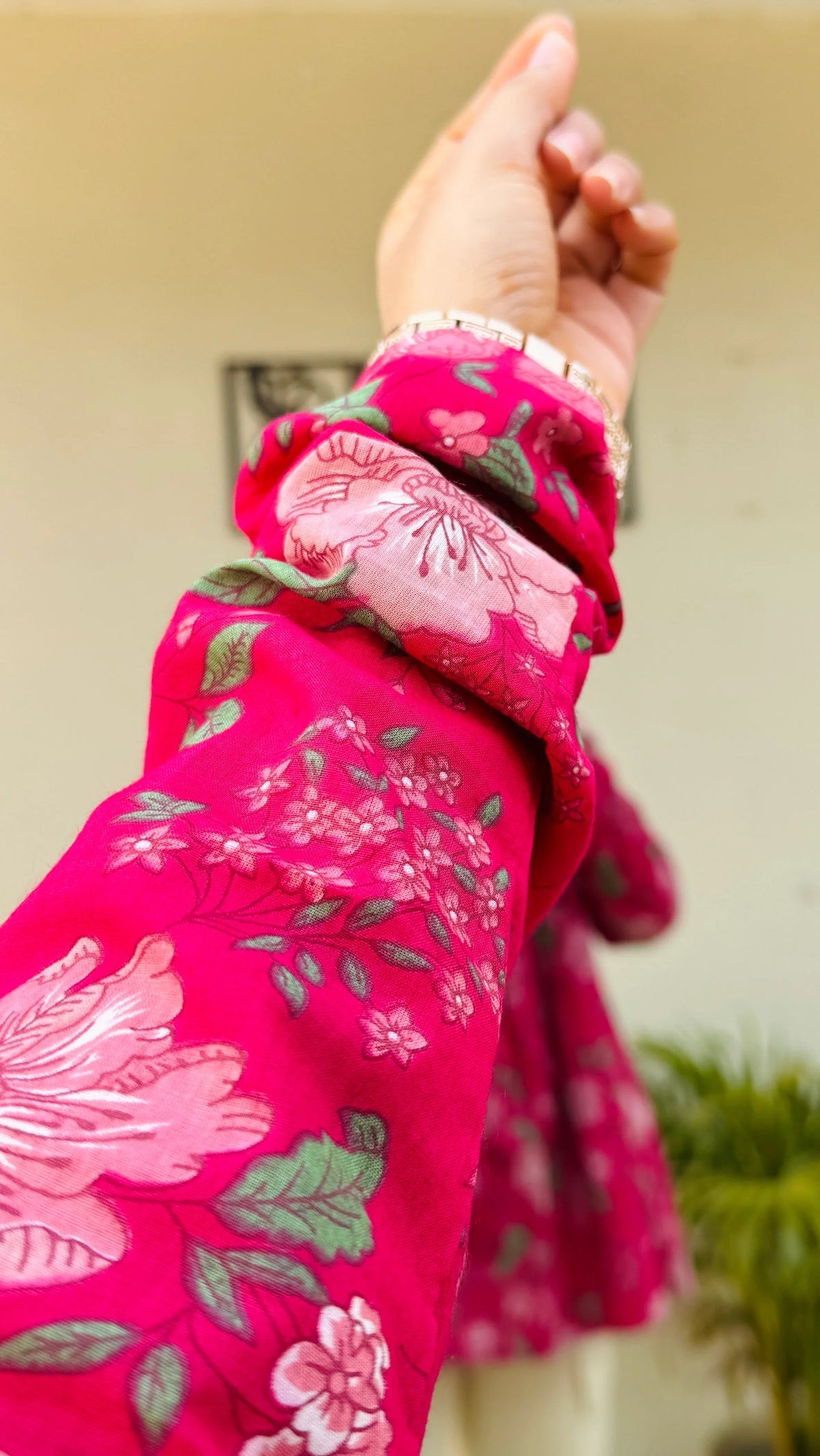 Beutiful Pure Cotton Peplum Kurti