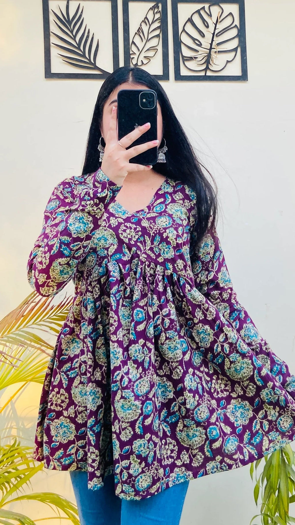 Bestselling Pure Cotton Peplum Kurti