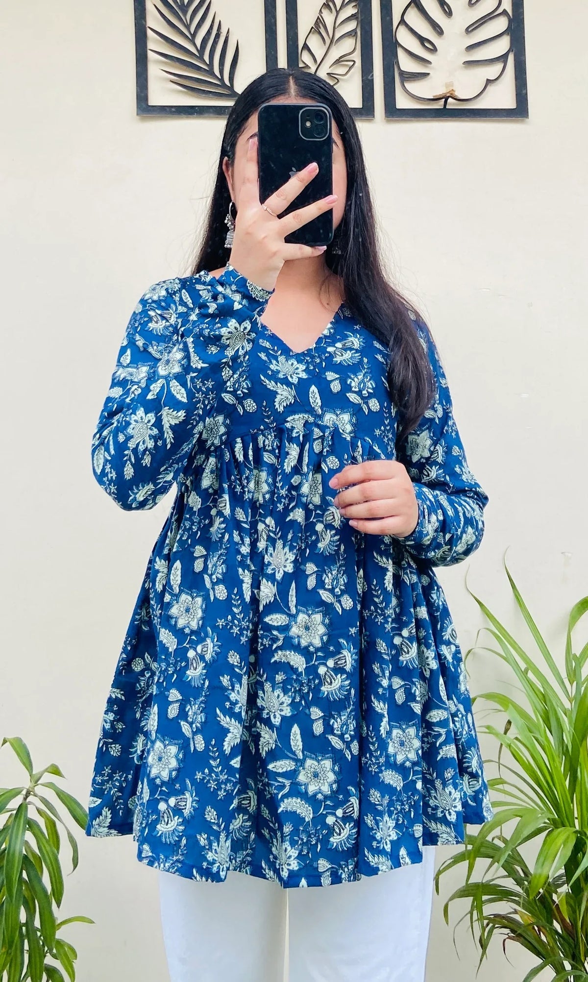 Bestselling Pure Cotton Peplum Kurti