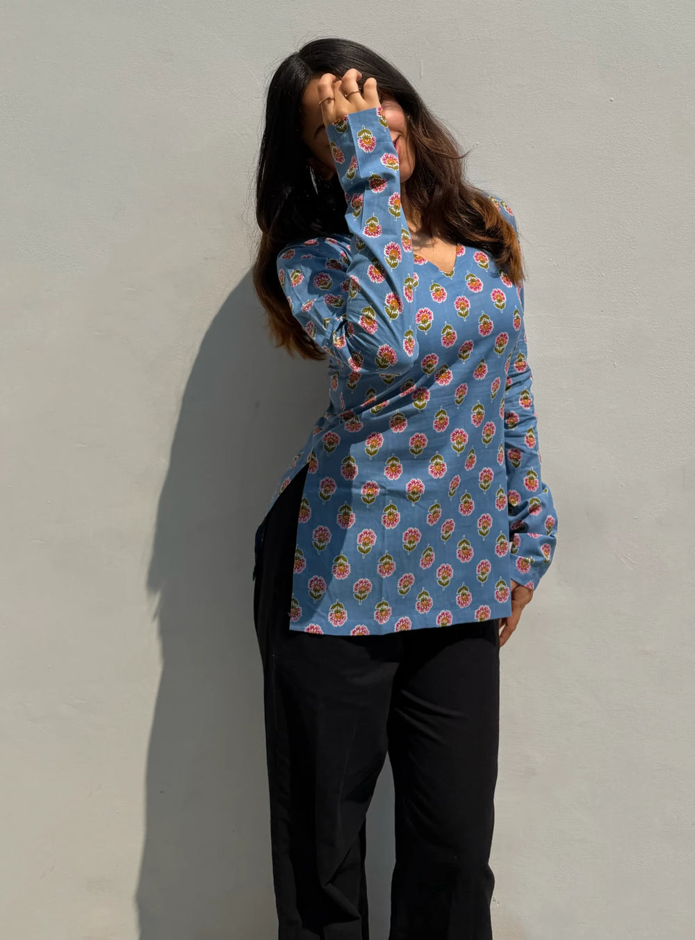Trending V Neck Kurti