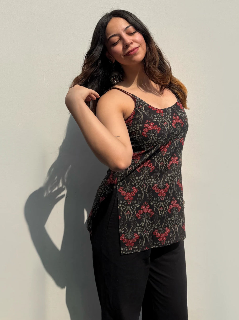 Trendy Sleevless Kurti