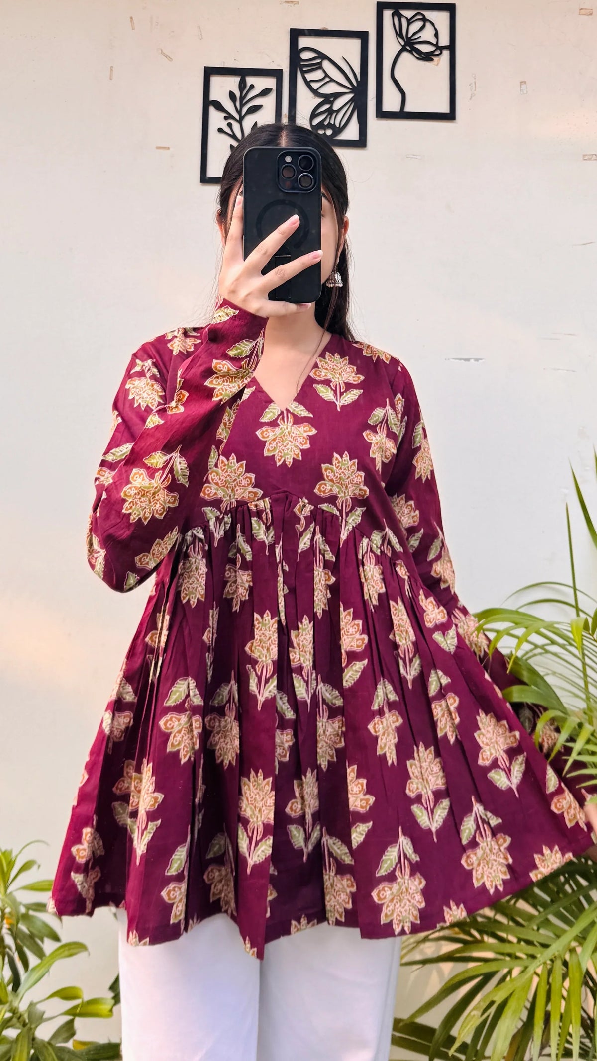 Bestselling Pure Cotton Peplum Kurti