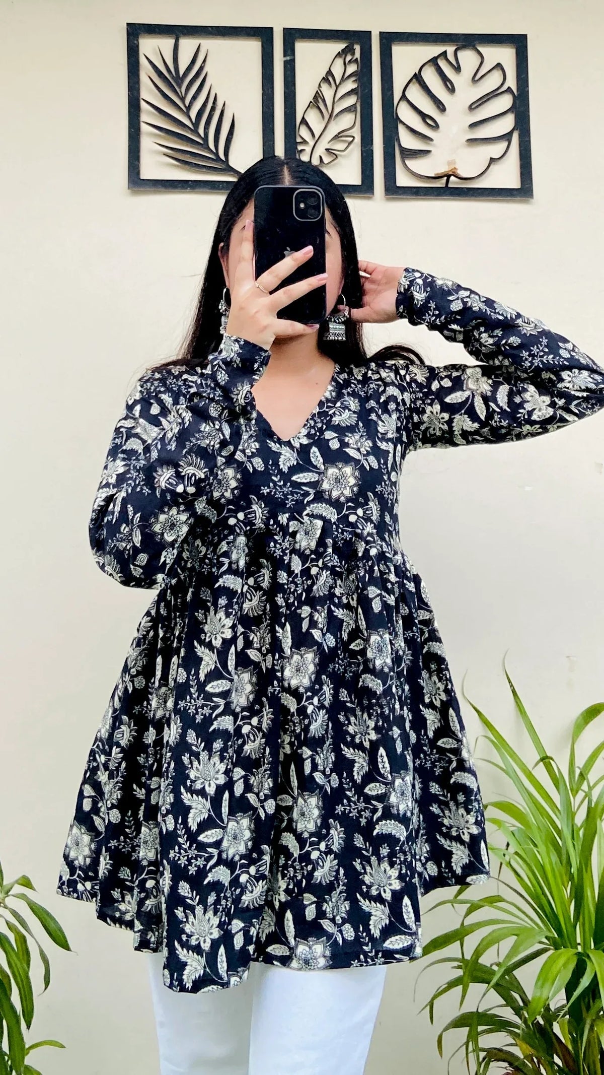 Bestselling  Pure Cotton Peplum Kurti