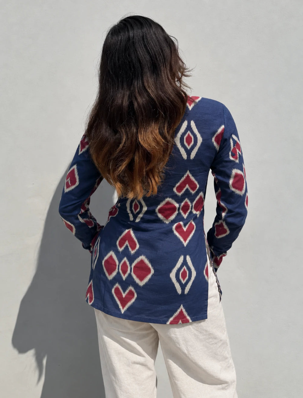 Trendy Square Neck Kurti