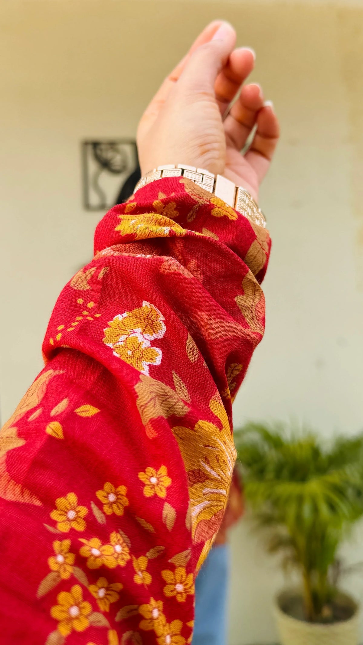 Beutiful Pure Cotton Peplum Kurti