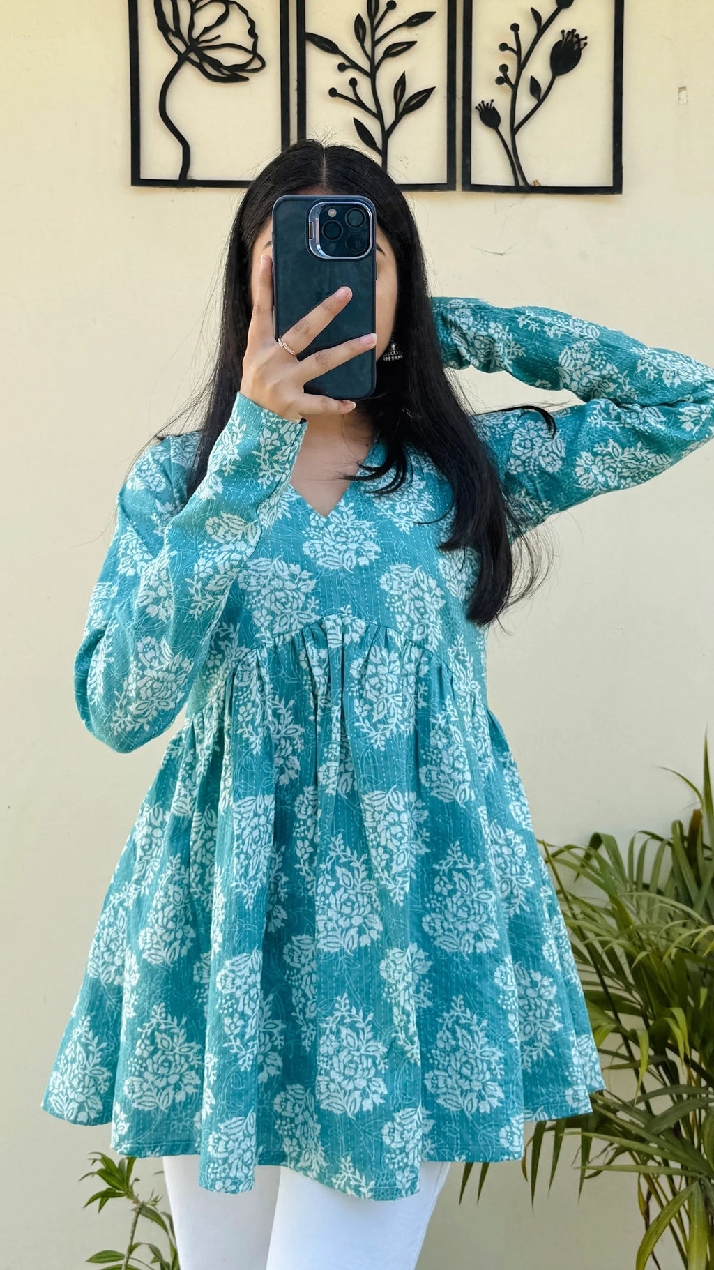Bestselling Pure Cotton Peplum Kurti