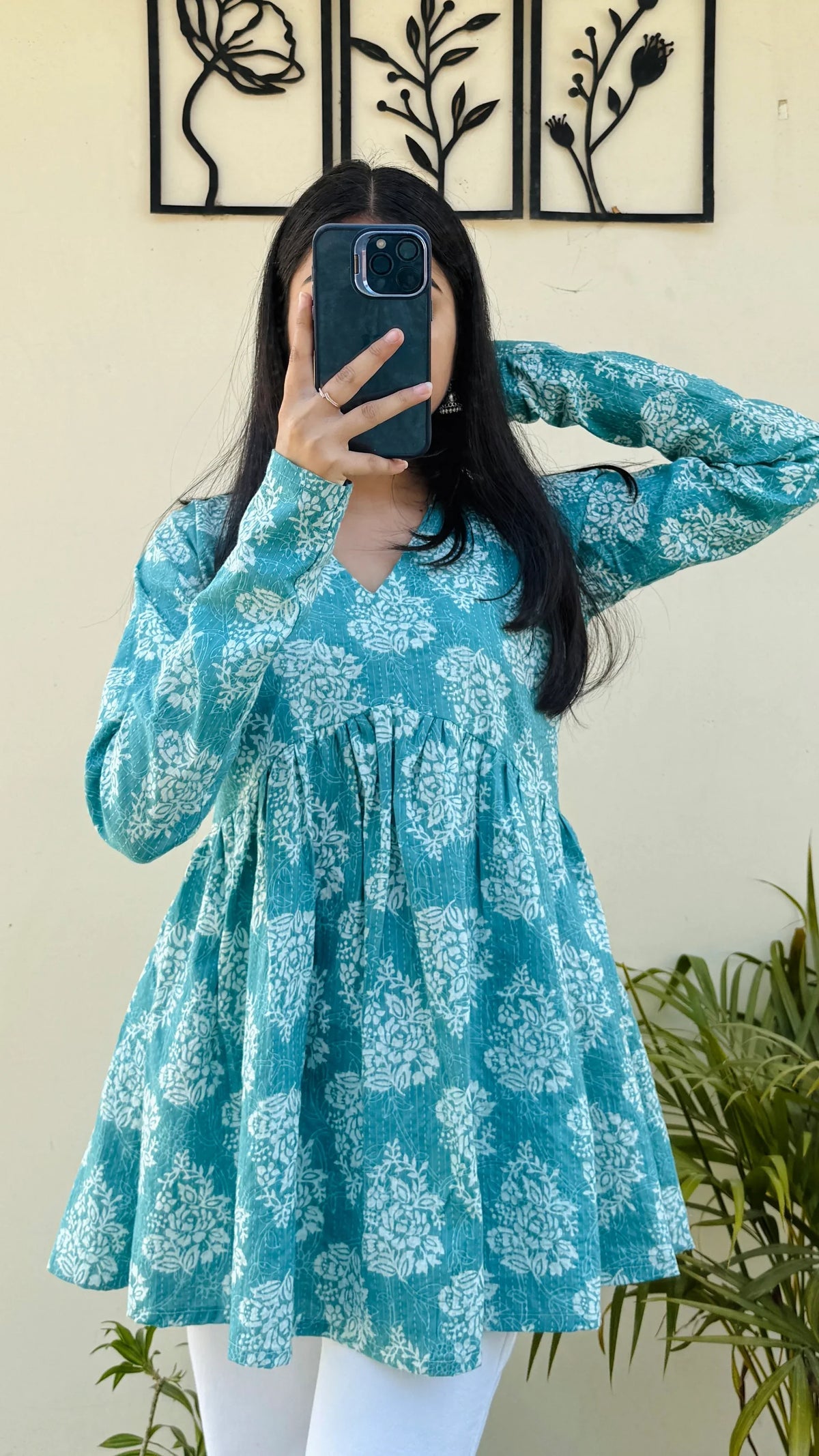 Bestselling Pure Cotton Peplum Kurti