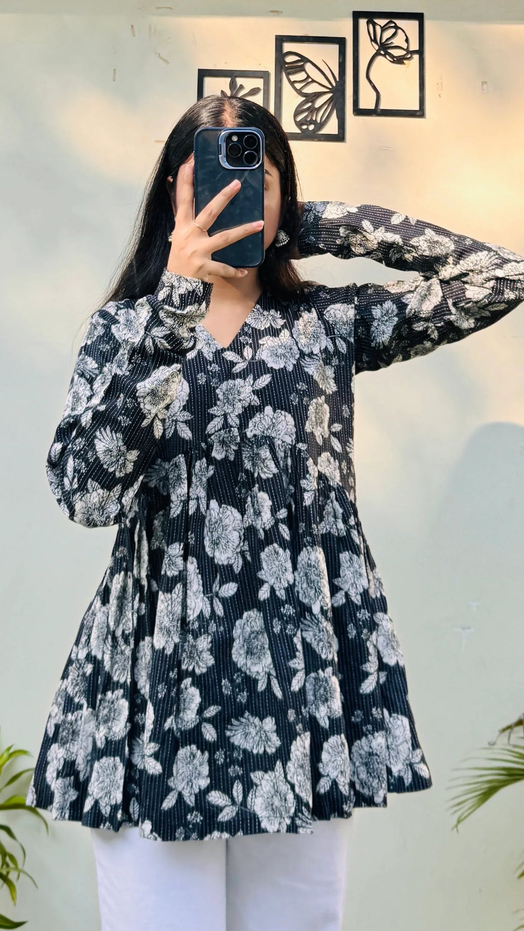 Bestselling Pure Cotton Peplum Kurti