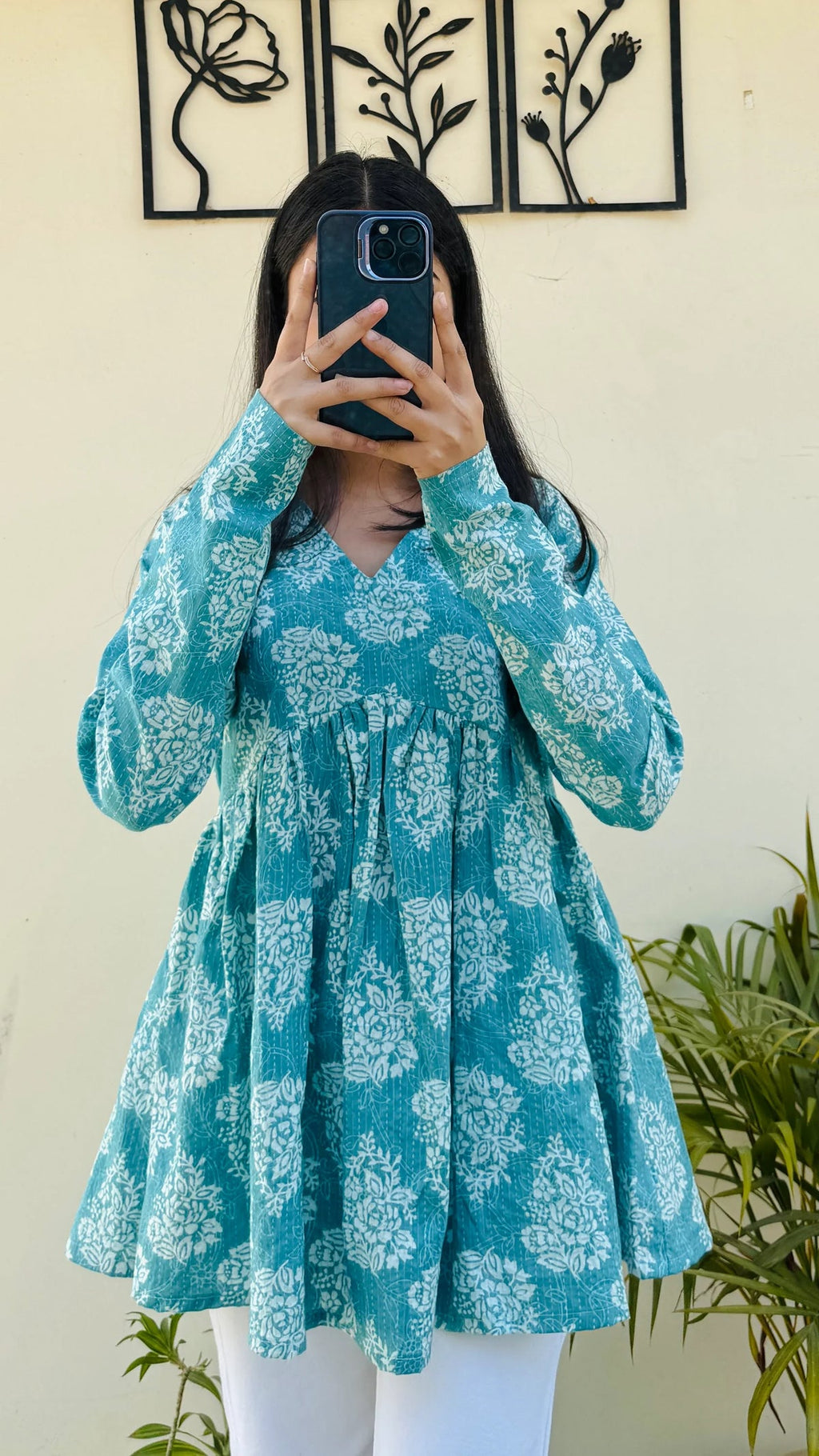 Bestselling Pure Cotton Peplum Kurti