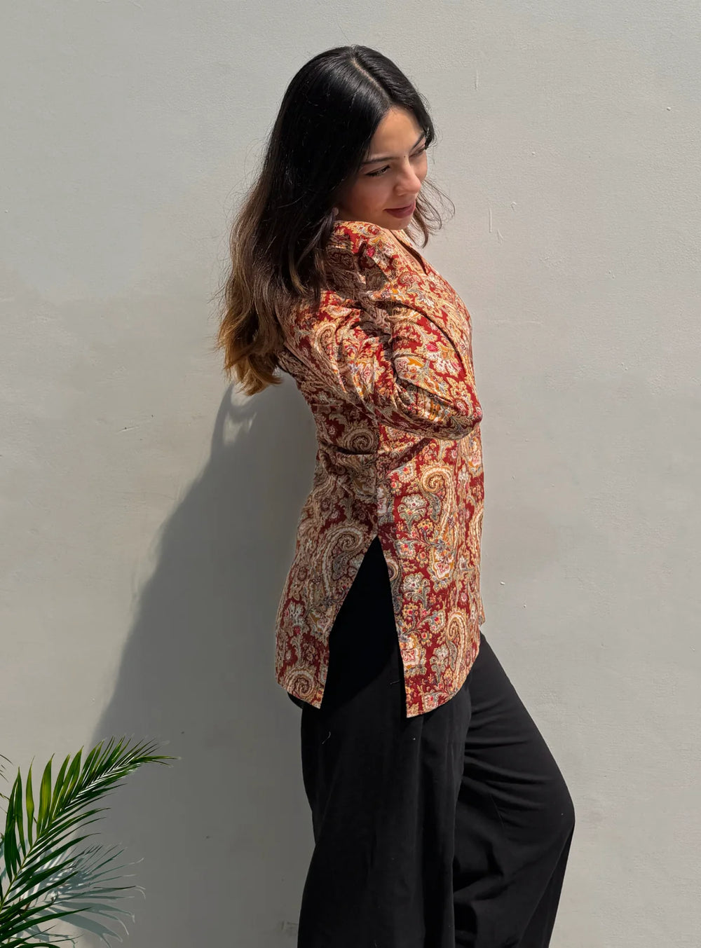 Classy V Neck Kurti