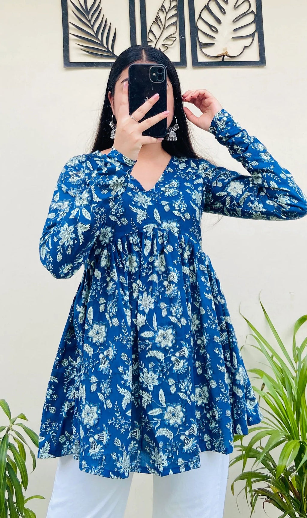 Bestselling Pure Cotton Peplum Kurti
