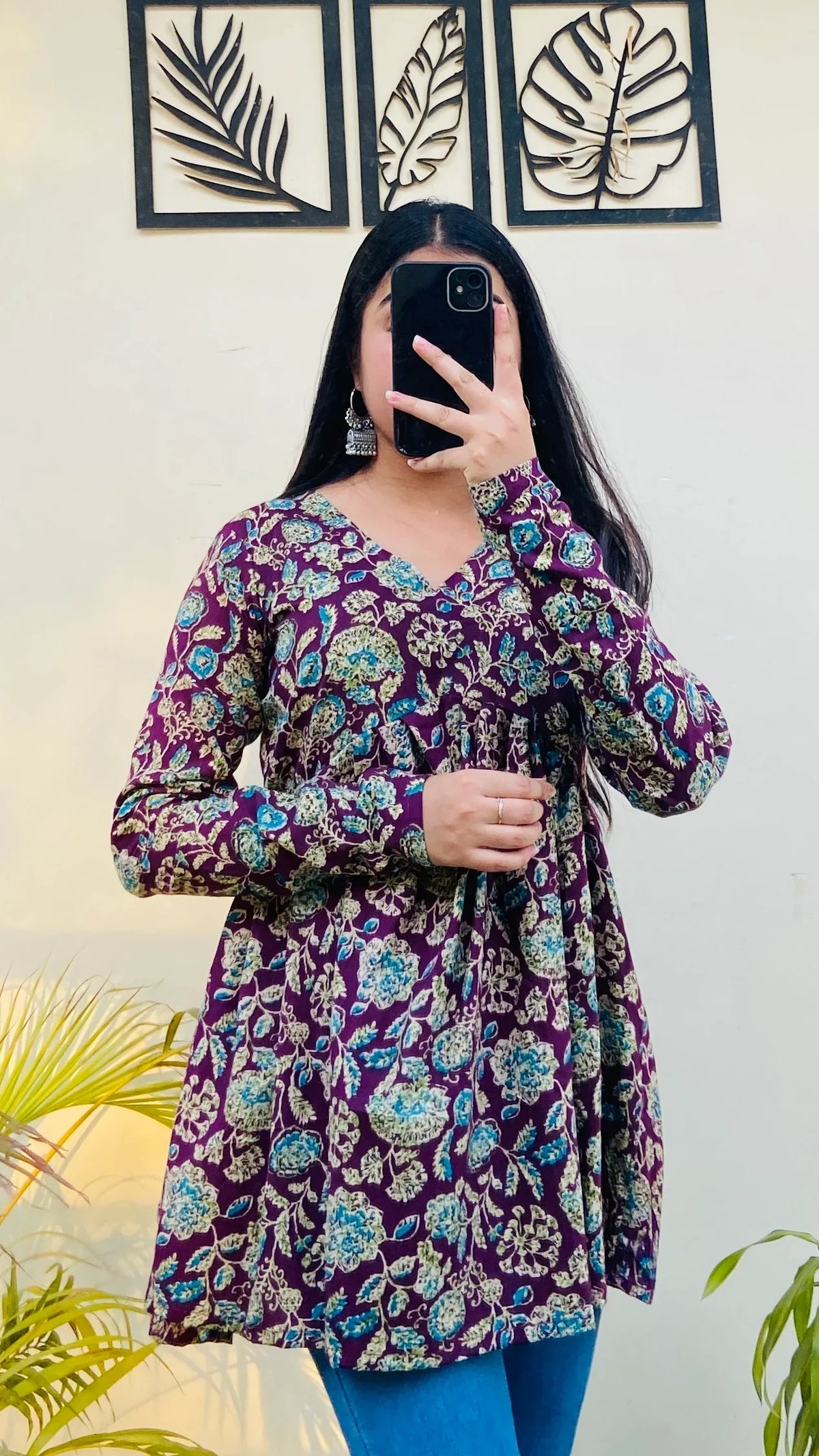 Bestselling Pure Cotton Peplum Kurti