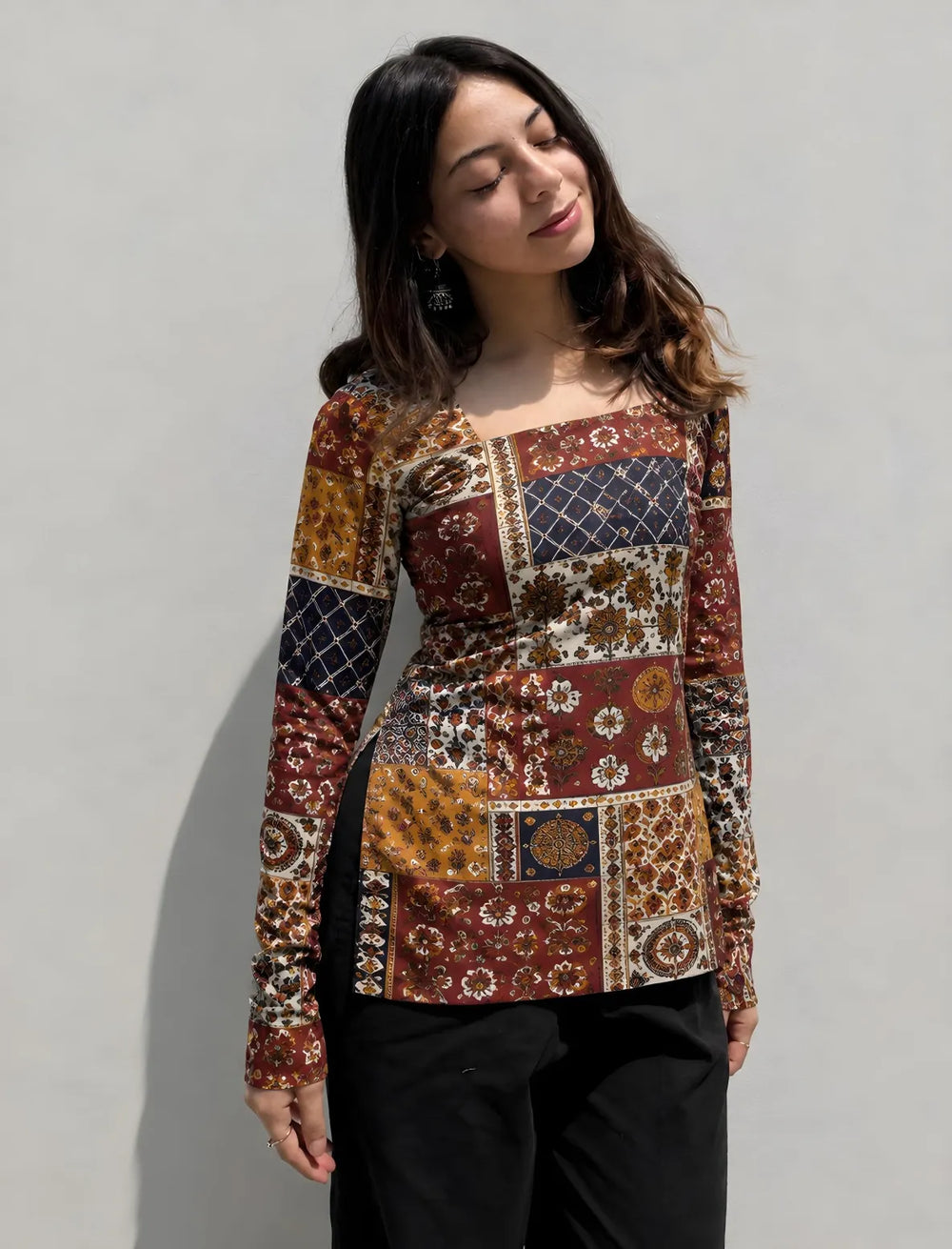 Bestselling Square Neck Kurti