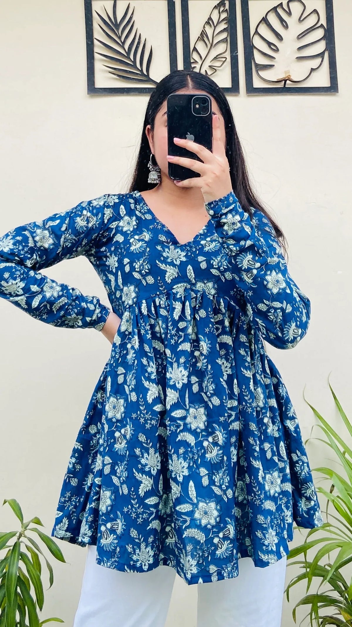 Bestselling Pure Cotton Peplum Kurti