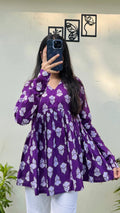 Bestselling Pure Cotton Peplum Kurti