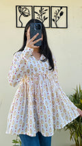 Bestselling Pure Cotton Peplum Kurti