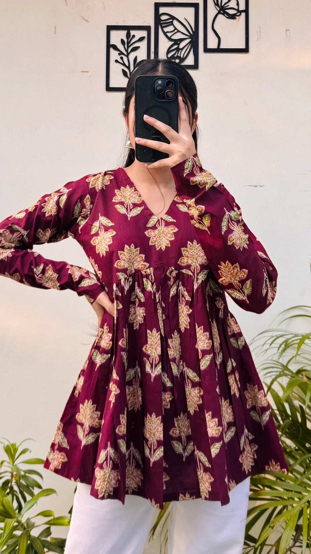 Bestselling Pure Cotton Peplum Kurti