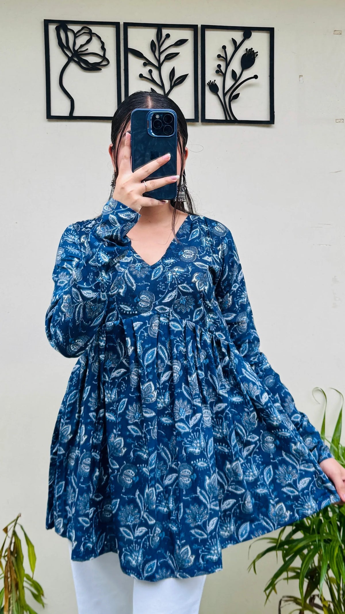 Bestselling Pure Cotton Peplum Kurti