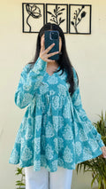 Bestselling Pure Cotton Peplum Kurti