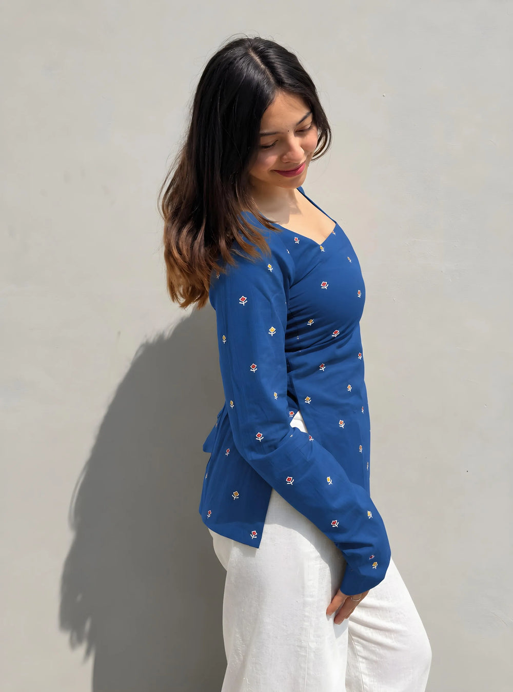 Trending Square Neck Corset Back Kurti