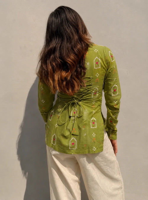Bestselling Square Neck Corset Back Kurti