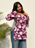 Beutiful V Neck Kurti
