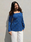 Trending Square Neck Corset Back Kurti